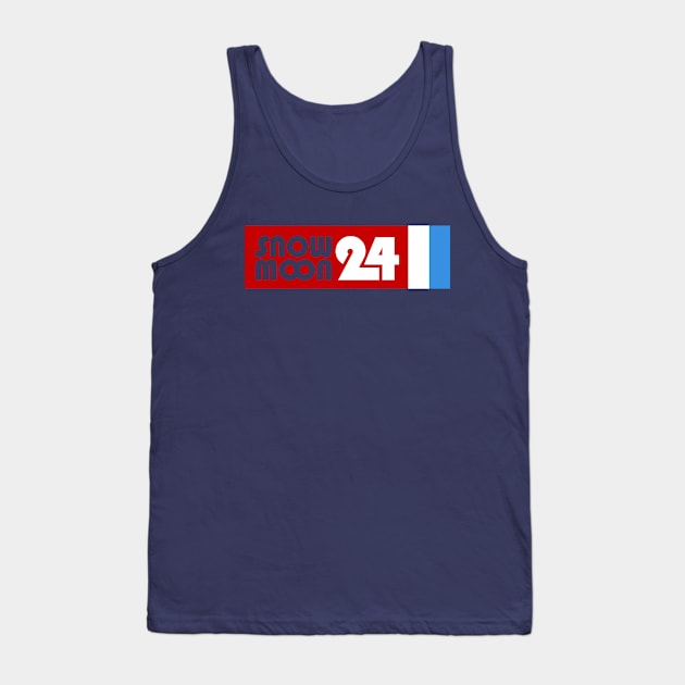 Snow Moon 24 Hour Challenge 2023 Tank Top by PodDesignShop